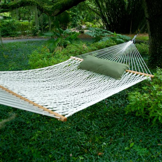 Deluxe Original Polyester Rope Hammock